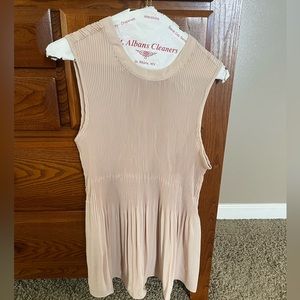 Adrianna Papell Champagne colored shell. NWT. Never worn.  Smoke free home